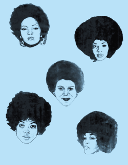 sharlahammond:  Afro Blu inspired by this