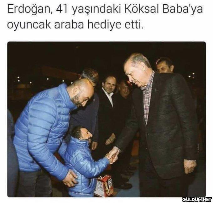 Erdoğan, 41 yaşındaki...