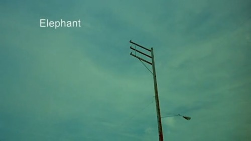 Elephant (2003) dir. Gus Van Sant“ Yeah, you did, and I should shoot you right now for it, you know 