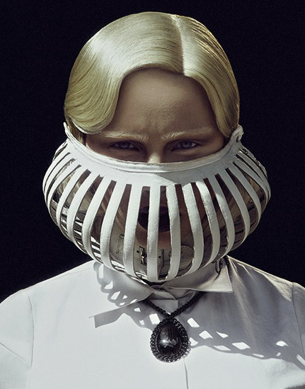 opaqueglitter:  La Fantastica | Serafima Kobzeva by Urivaldo Lopes for Schon! October 2013 (Blouse M