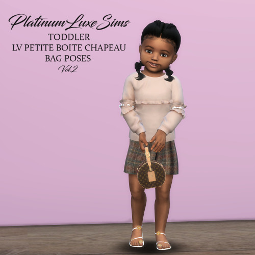  LV PETITE BOITE CHAPEAU BAG - Toddler Poses Vol.2 Now on my Patreon // All Tiers DOWNLOADEarly acce