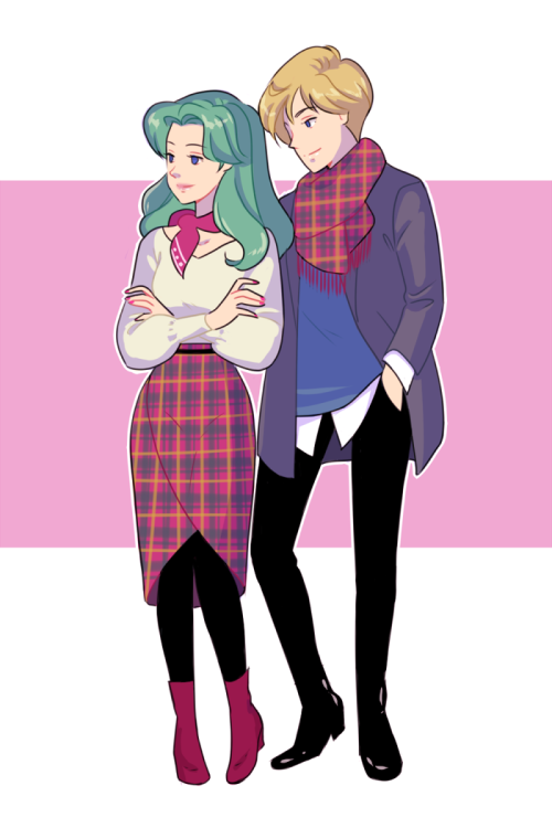 cluelessjellyfish: Fall fashion. commission info