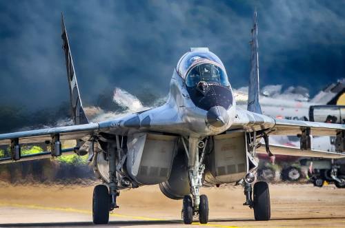 planesawesome: MiG-29UBS, Slovak Air Force, copyrights: Mark Rourke…