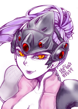 borealisowl:  Widowmaker :) / 분홍순두부OQ 