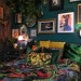 sasukesplug:sasukesplug:peak interior design to me is maximalism with dark green or black walls bitches watch howls moving castle once and make this their whole lifestyle 