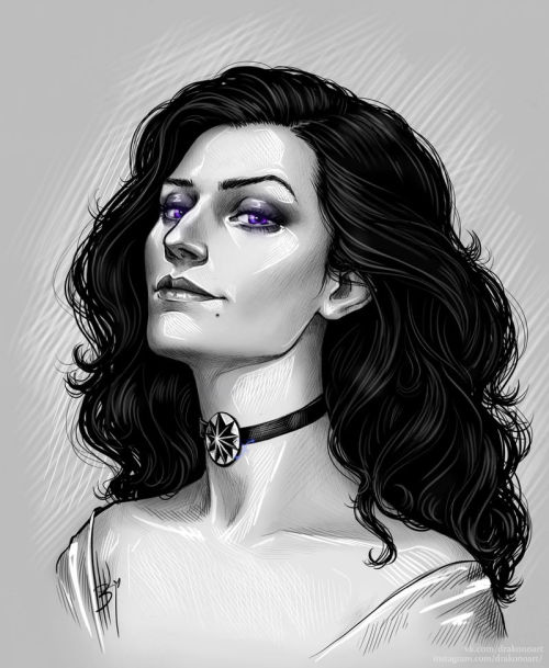 Yennefer by NastyaSkayawww.deviantart.com/nastyaskaya/art/Yennefer-827172198