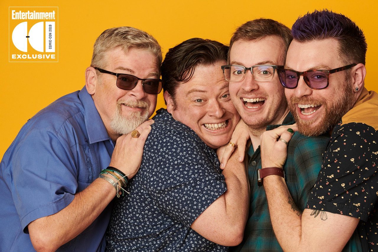 Clint, Justin, Griffin, and Travis for EW - winner winner chicken dinner!
