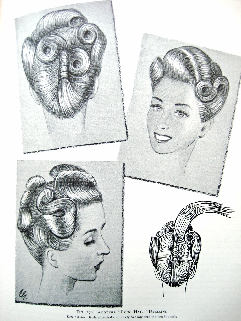 retrowunderland:  Vintage Pin Up Hairstyles From “The Art and Craft of Hairdressing”, 