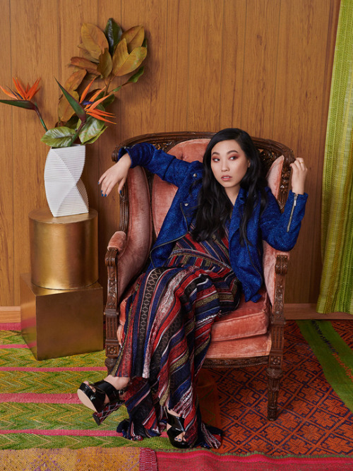 flawlessbeautyqueens: Awkwafina photographed by Dylan Coulter for The Observer Magazine (2018)