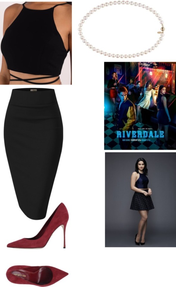 Veronica Lodge- Riverdale By Leowashington934 Featuring A Heel Pump