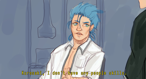 bleachtelevised: — Grimmjow: ¯\_(òwó)_/¯