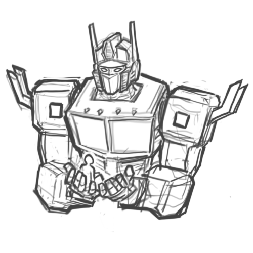 Self Indulgent Doodle Of Op Holding A Human :D