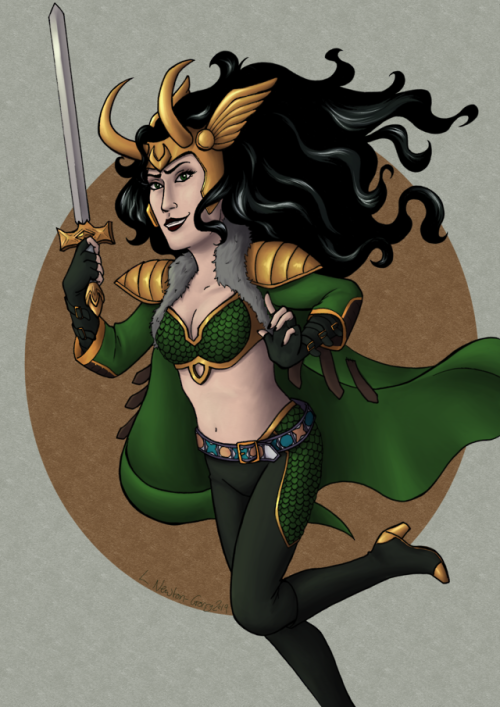 My wife: I really enjoyed Original Sin but I kind of wish Loki had one of those ridiculous bikini ar