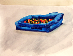 zeekayart:  zeekayart:  9 x 12 inches of beautiful watercolour artwork of the Dashcon 2014 Ballpit. Never forget it with this stunning new age classic. Painted on Strathmore watercolour paper. Buy It Now! Price: ม,000  it’s so close to 17,000 notes