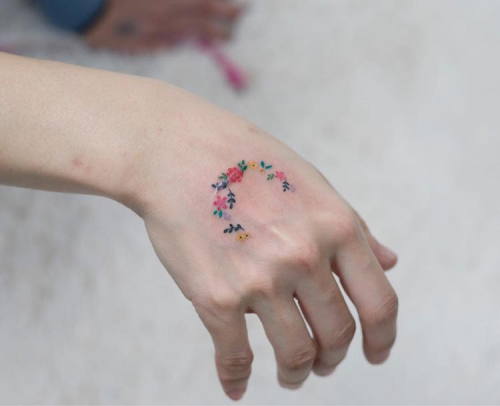 mymodernmet: Delicate Tattoos Inspired by Nature Colorfully Adorn the Skin