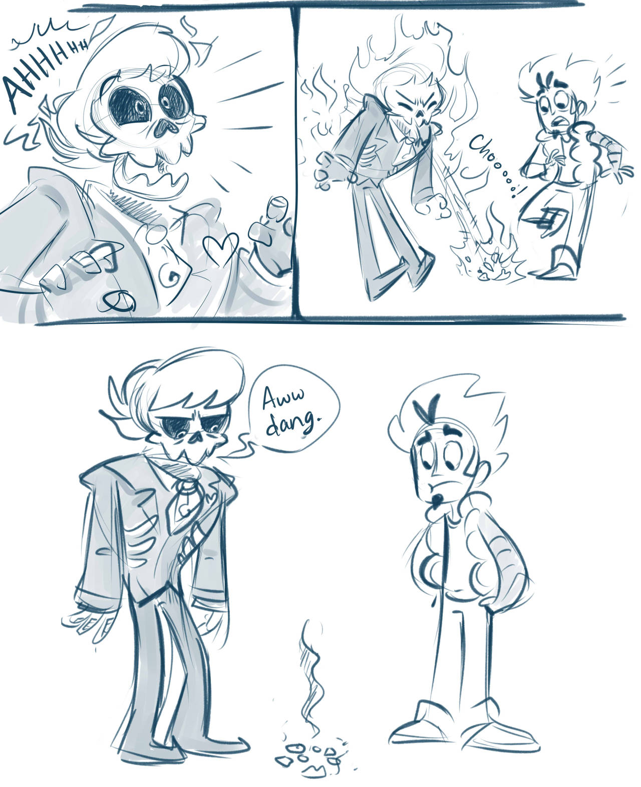 sharkie-19:  So as usual when I’m hopelessly obsessed with something, I draw tons