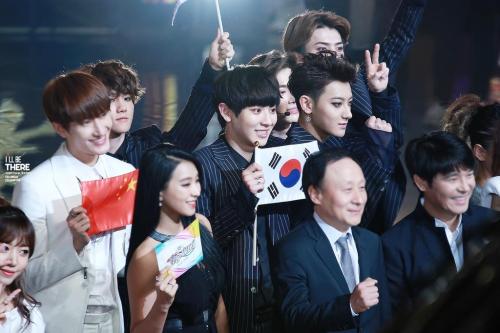 dailyexo: EXO - 141126 16th KBS Korea-China Music Festival Credit: I’ll Be There. (제16회 KBS 한중가요제)