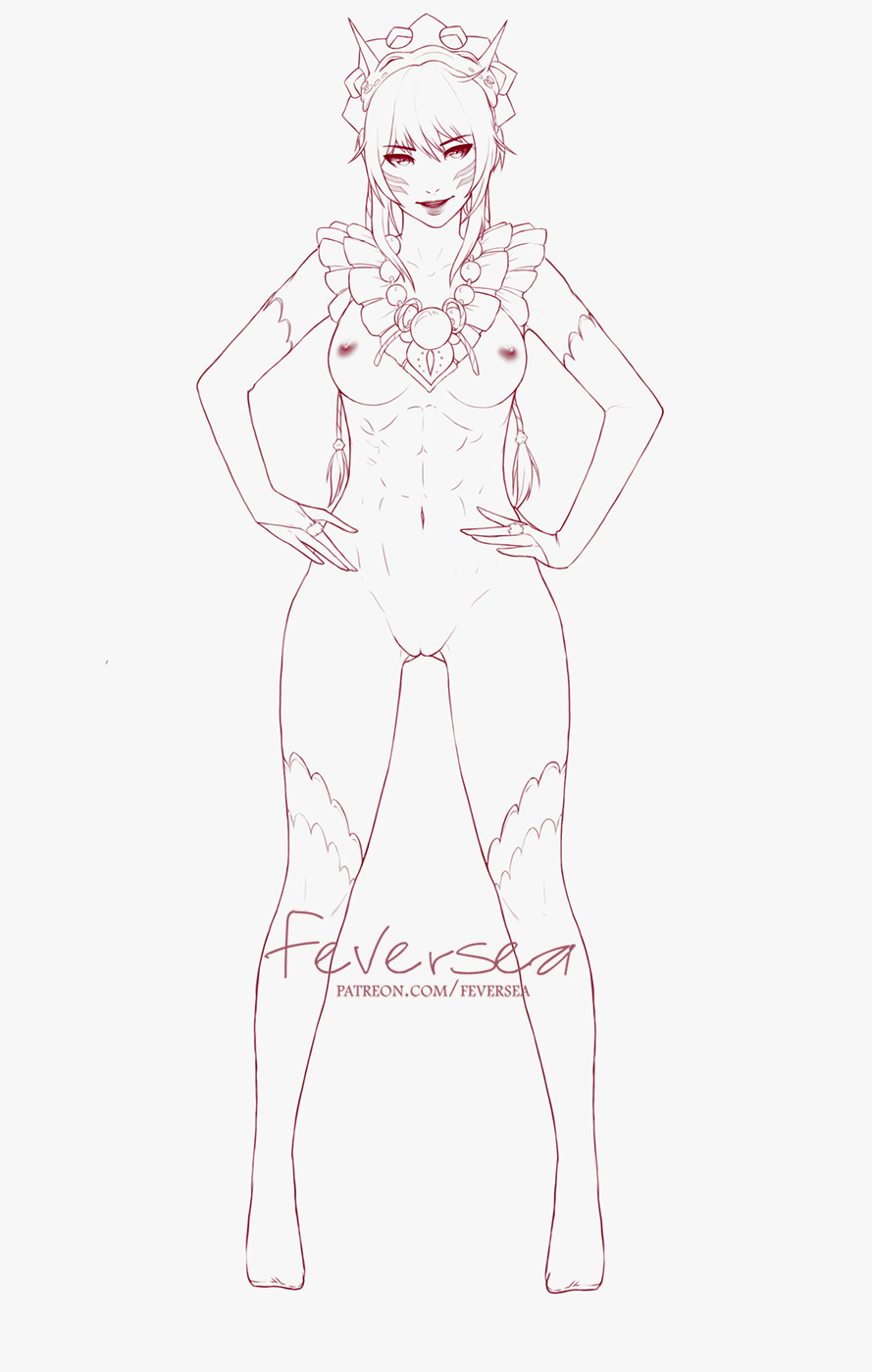 feversea:  Maid Rinkah from Fire Emblem for May Patreon