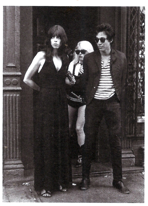 zombiesenelghetto:Richard Hell and Debbie Harry, panel from The Legend of Nick Detroit photo-comic, 