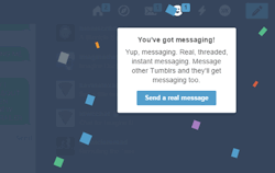 speedwithteeth:seriousjones:scriptscribbles:Tumblr is very excited about this new function.      