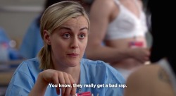 orangeis:  Piper Chapman: Lover of cockroaches everywhere. Character development!