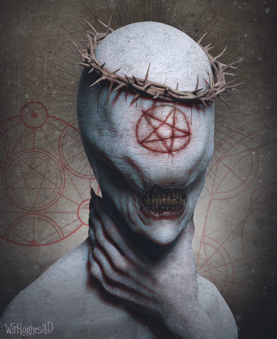 z0mbi3-s0krat3s:Antichrist by Wil Hughes 