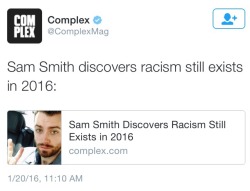 samvasnormandy:  dirtysouf:  reverseracism:  Believe me when I say, I thought this was an Onion Article.  somebody remind me who sam smith is   the out of drag Adele tribute