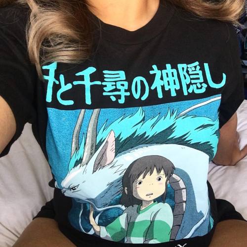 Yubaba ain’t got shit on my shirt.   Thanks babe for the spirited away shirt you know me so we
