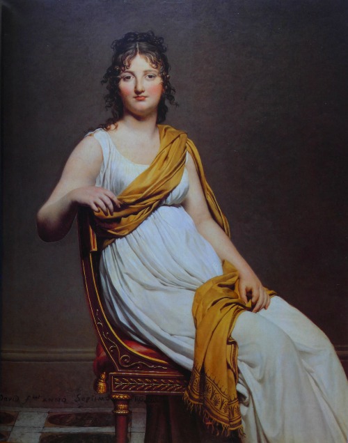 Portrait of Madame de Verninac, Jacques-Louis David, 1799