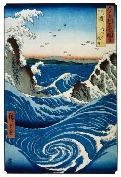 paintdeath:  Utagawa Hiroshige - Awa Province