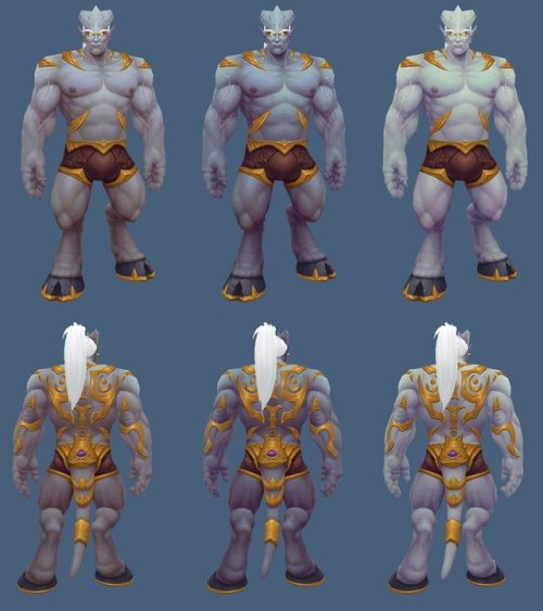 isei-silva: void-storage:  Source The 7.3 Lightforged draenei models. Trying not to get too excited about these, but wow, they’re gorgeous. I’m really hoping that players will at least be able to get their hair/horns/facial hair at some point, and