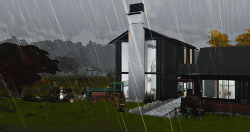 PERSON SCANDI BARN - WIP No.IIIt’s a rainy day during fall at the Peson Scandi Barn in Henford. Prog