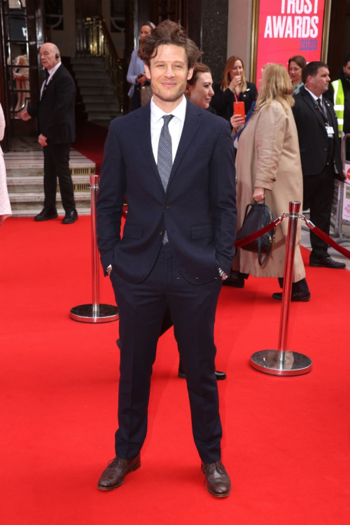 James Norton attends the Prince’s Trust Awards at the London Palladium, March 11, 2020