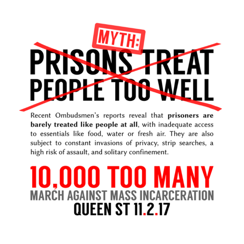 MYTH: “PRISONS TREAT PEOPLE TOO WELL” Recent Ombudsmen’s reports have revealed that prisoners are no
