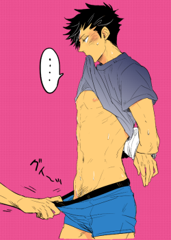 ochinie:  Tetsurou Kuroo ♥ \ エドモンド全裸