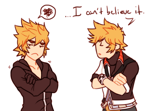 trapinchmon - i hope roxas and ven meeting is as anticlimactic...