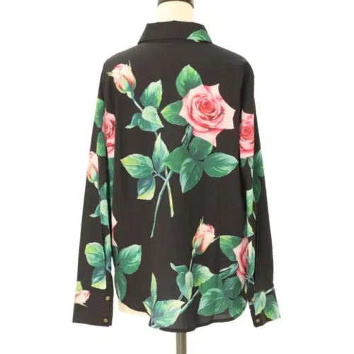 Rose Print Blouse
