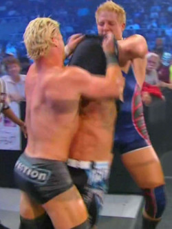 Dolph & Swagger taking Evan Bourne to