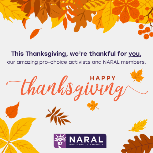  This #Thanksgiving, we’re thankful for you – the activists who fight every single day to defe