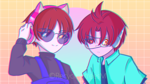 Vaporwave Ft. My Ark and his Damienroid~