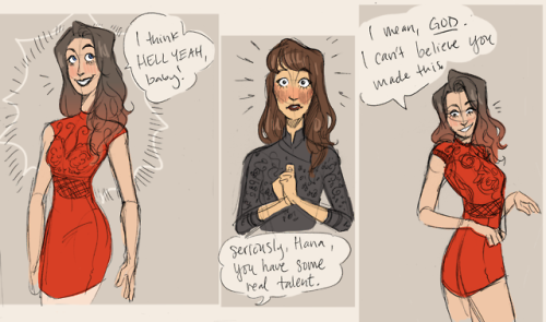 danniseyebrows:adventures of hana and valerie (one of my mcs)i feel like my hana content is pretty l