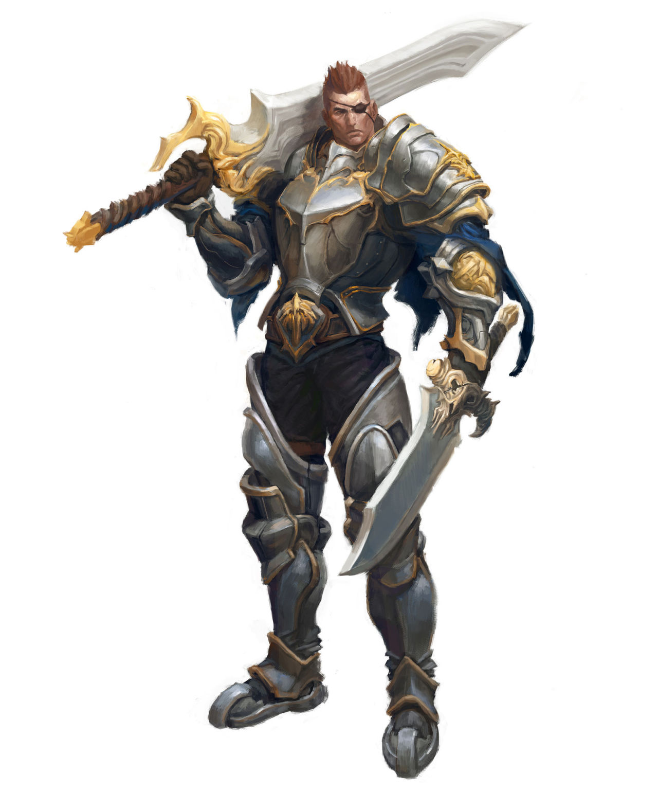 knightandknights:    leader of mercenary by Young Hun Byun  