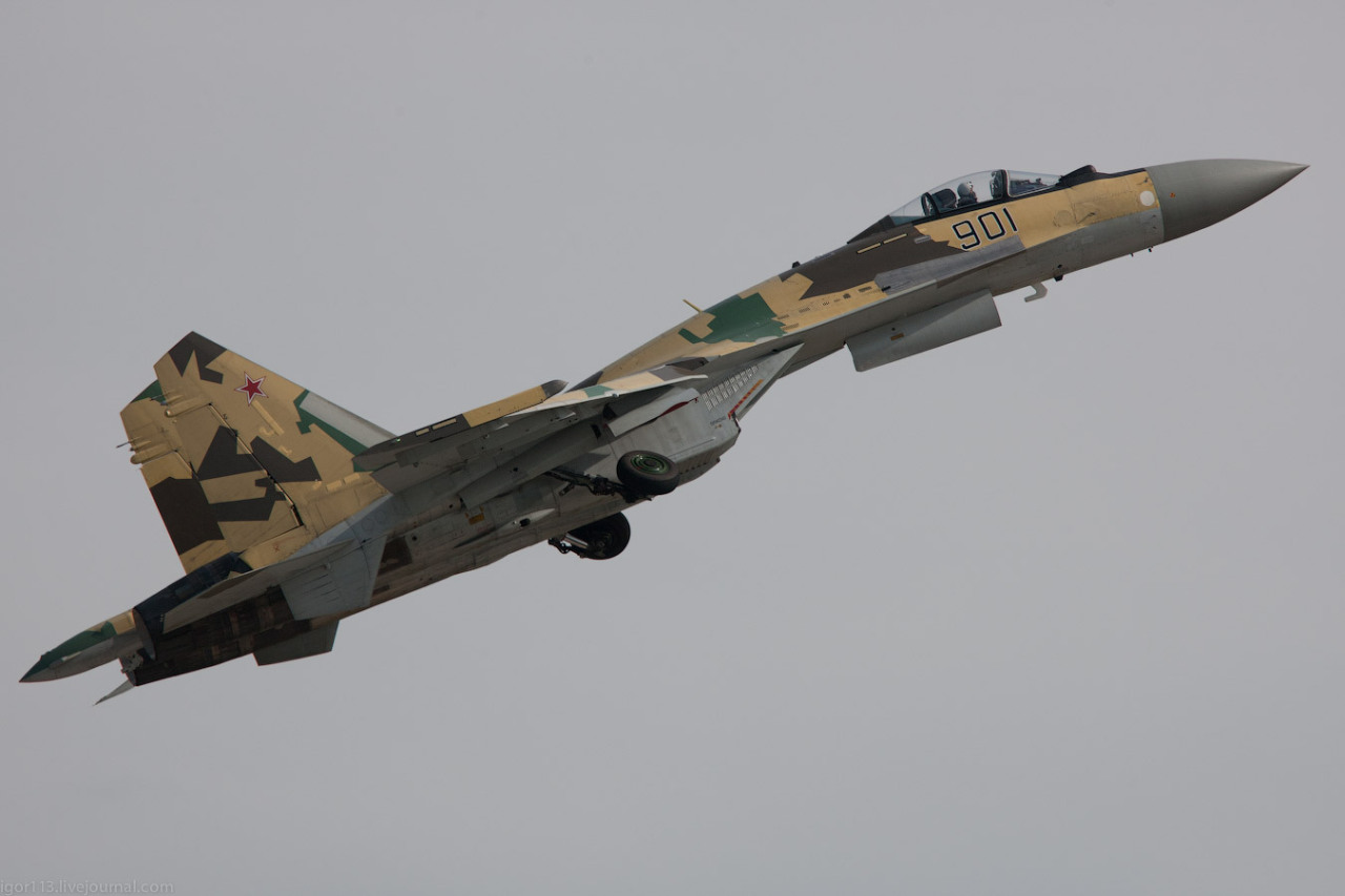 rocketumbl:  Su-35 Prototype 901