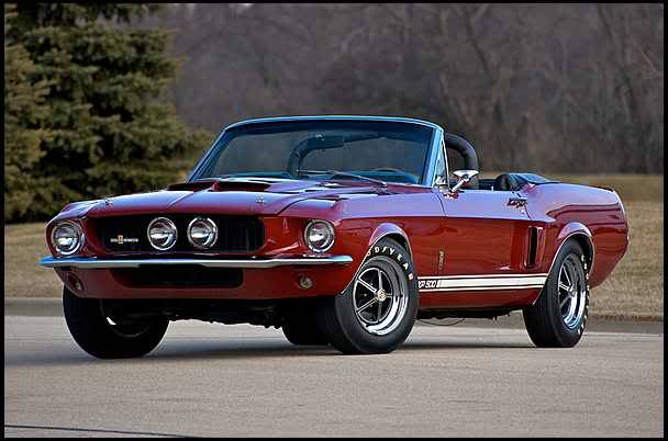 musclecardreaming:  1967 428, automatic GT500 convertible, only one made.