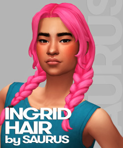 sims 4 cc hair ombre tumblr