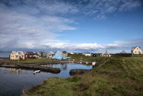 Flatey island, located in Breidafjordur bay on the northwestern part of Iceland is a tiny island. Th