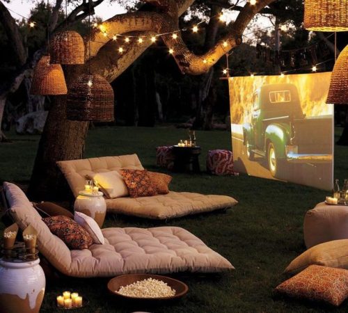 Outdoor cinema