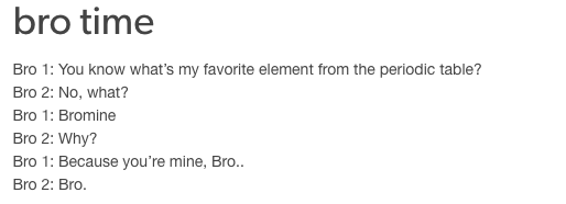 buzzfeed:  *softly* bro 