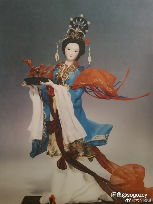 traditional chinese doll 绢人juanren