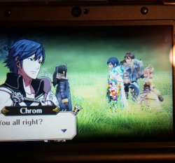 lizardlingo:  tfw when you soft reset the timeline and get a shiny dad  ( @fishpuppies game broke and shiny chrom appeared??)  